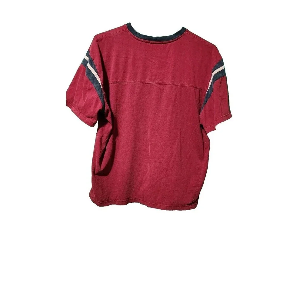 Vintage Nike Large Men's Red/Black/White Shirt